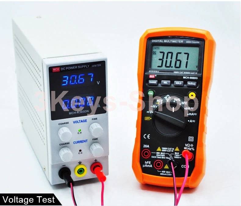 New Adjustable DC Power Supply 60V/5A Digital Display High Precision Current Meter