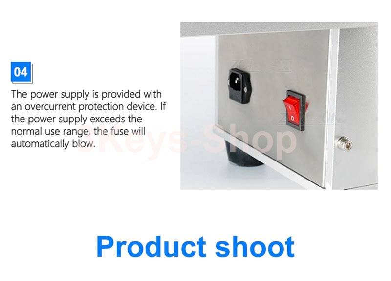 Automatic labeling machine for round bottles
