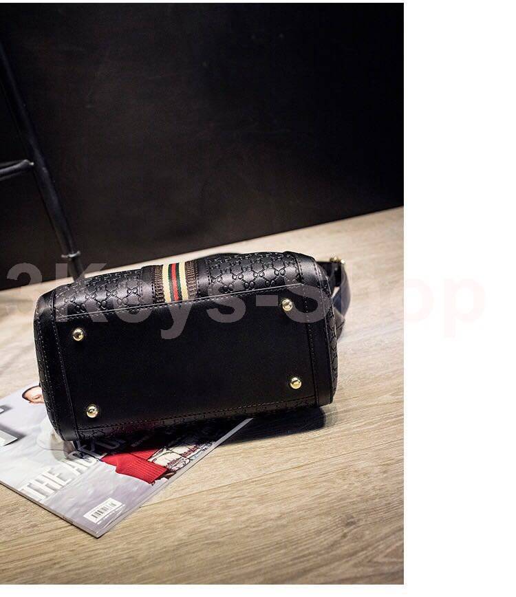 Vintage PU Leather Ladies HandBags Women Messenger Bags  Crossbody Shoulder Bag Boston Hand Bags