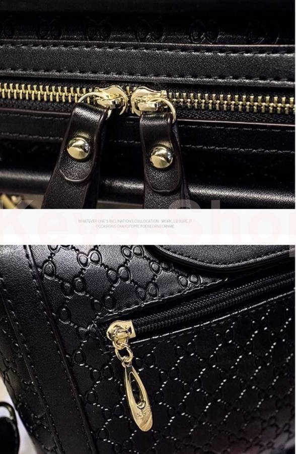 Vintage PU Leather Ladies HandBags Women Messenger Bags  Crossbody Shoulder Bag Boston Hand Bags