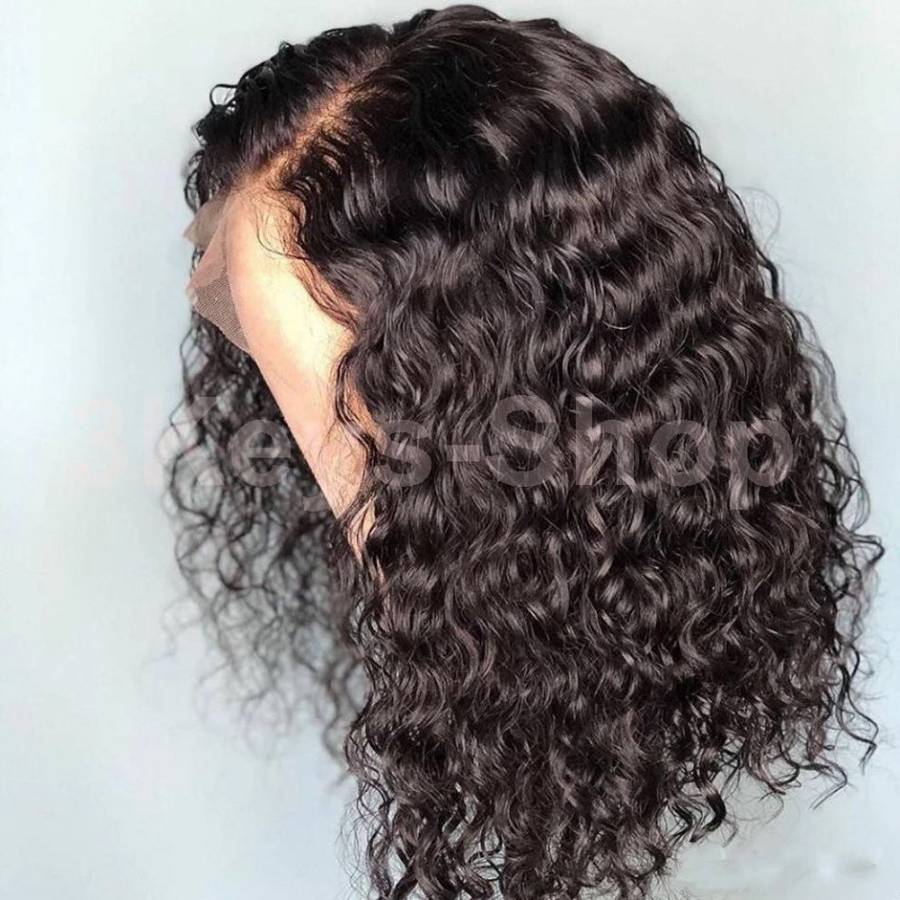 Lace Front Wigs Short Bob Wigs Pre Plucked With Baby Hair Curly Brazilian Remy Hair Wigs For Women (