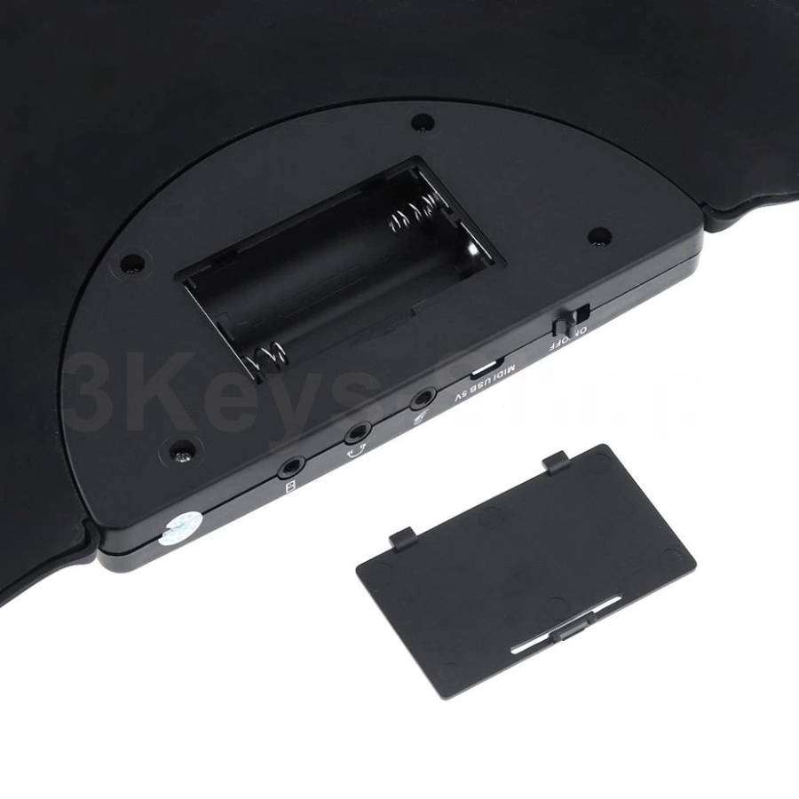 Portable Electronic Digital USB 9 Pads Colorful Roll up Set Silicone Electric Drum Kit with Drumsti