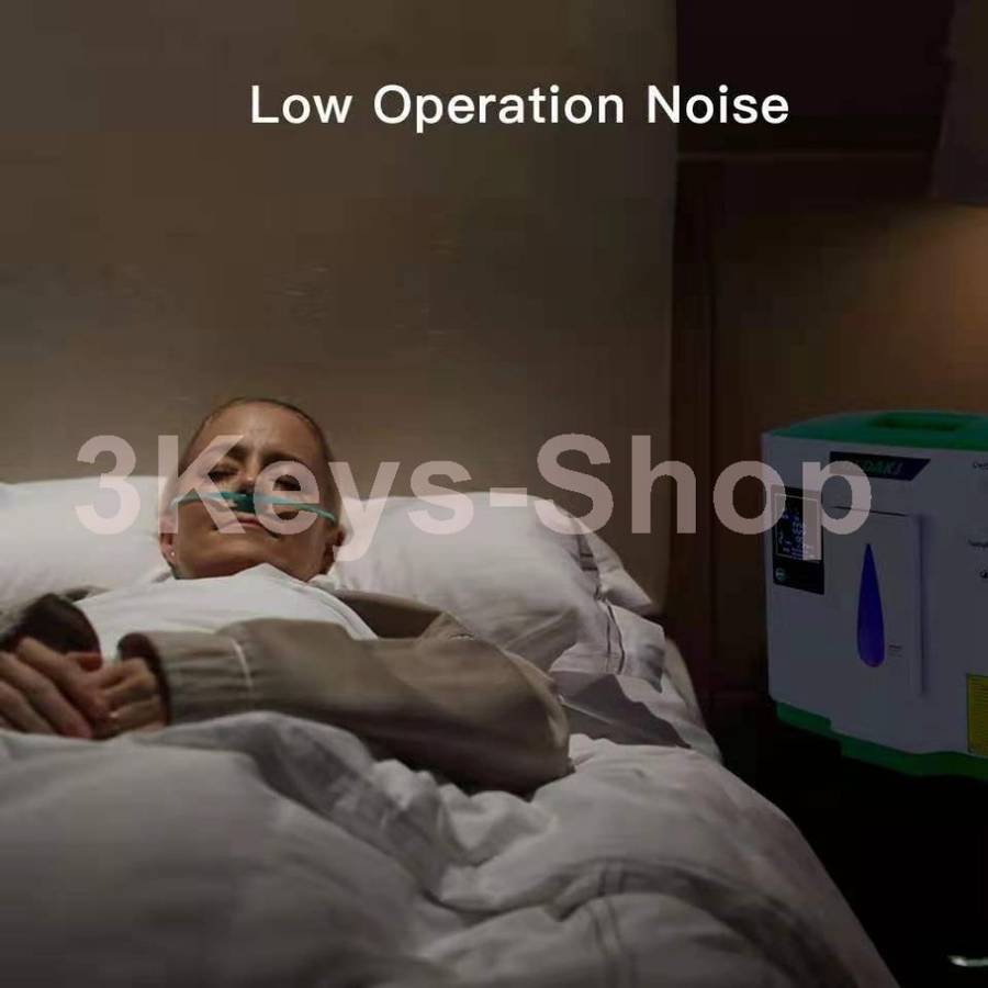 DEDAKJ Oxygene Concentrator Home Care Oxygene Machine 7L Portable Oxygen Concentrator HD LED Disp