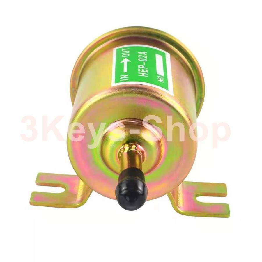 12V Universal Electric Fuel Pump, Inline Fuel Pump, Gas Diesel Gasoline Transfer Fuel Pump for Carbu