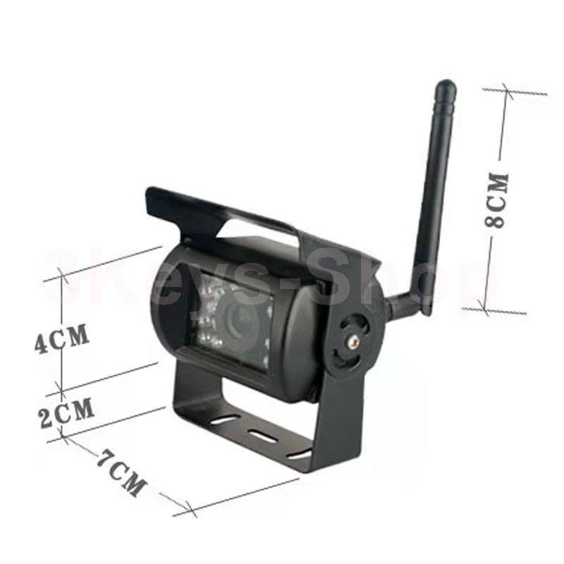 Wireless Car Backup Camera and Monitor Kit, Waterproof Night Vision Wireless Rear View Camera 7 Inch