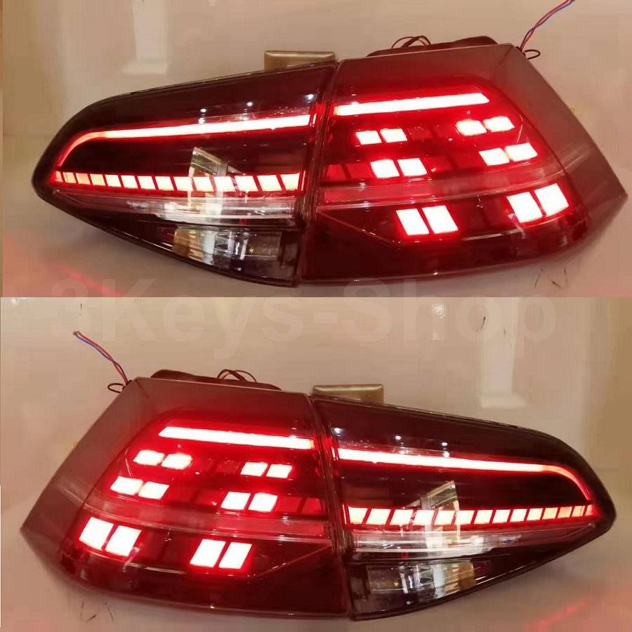 Car Tail Light Assembly For Volkswagen VW golf 7 mk7 golf 7.5 mk7.5 2013 2014-2020 LED Brake Flowin