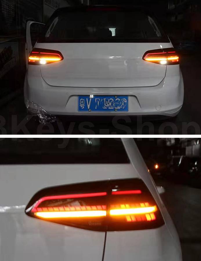 Car Tail Light Assembly For Volkswagen VW golf 7 mk7 golf 7.5 mk7.5 2013 2014-2020 LED Brake Flowin