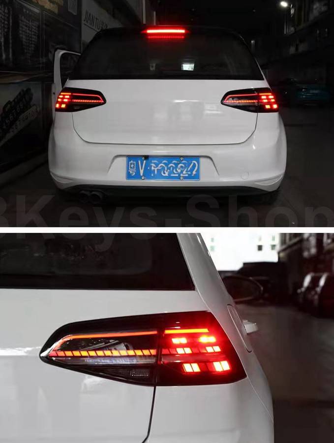 Car Tail Light Assembly For Volkswagen VW golf 7 mk7 golf 7.5 mk7.5 2013 2014-2020 LED Brake Flowin