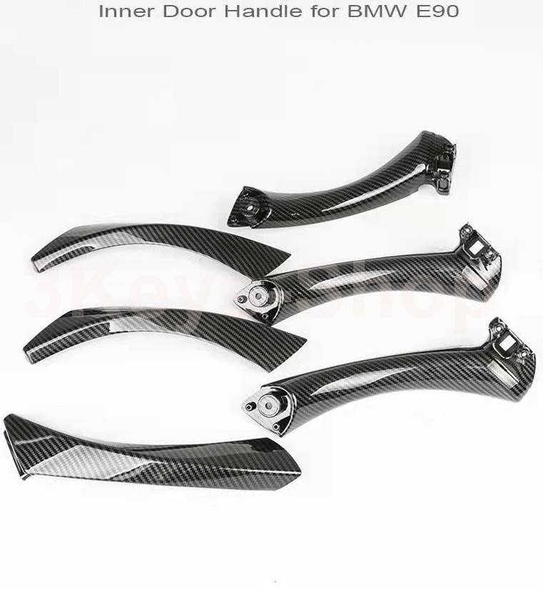 BMW 3 Series E90 Door Handle Replacement Kit,Outer Cover+Door Pull Handle Passenger Door Handle for