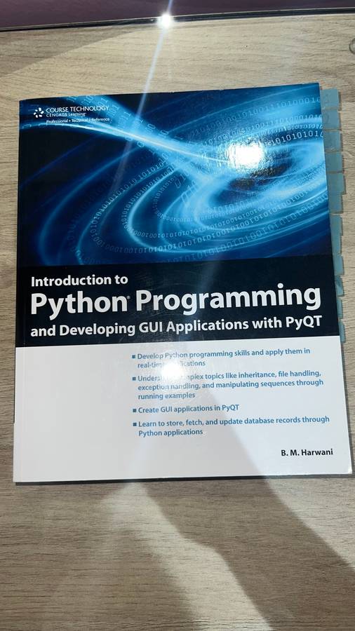 Introduction to Python Programming and Developing GUI Applications with PyQT