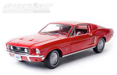 GREENLIGHT 1968 FORD MUSTANG GT FASTBACK #12821