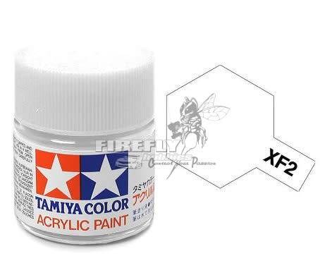 Tamiya XF-2 FLAT WHITE Acrylic 23ml. #81302