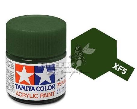 Tamiya XF-5 Flat Green Acrylic 23ml.