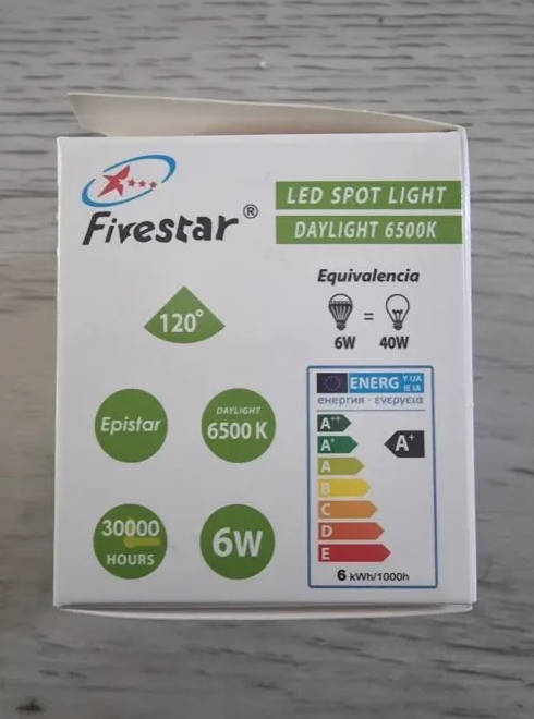 Fivestar MR16 Down Lights LED White x 30