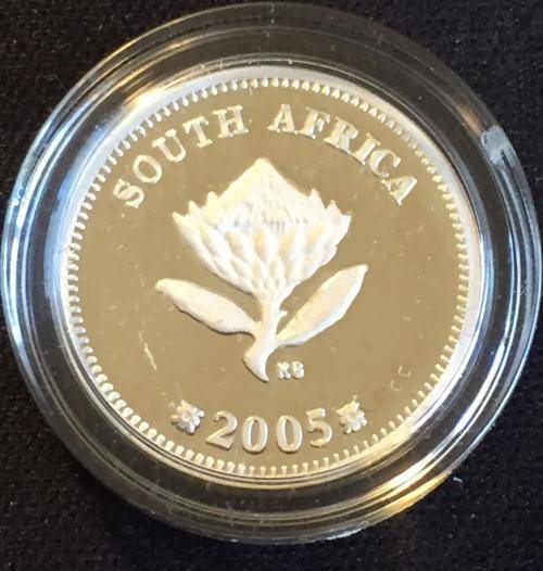 2005 Birds of Prey Silver Tickey, "Vultures"  Mintage 1466