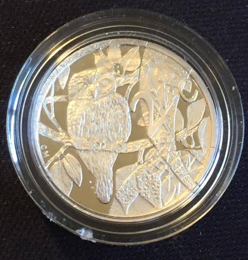2004 Birds of Prey Proof Tickey, "African Owls" Mintage 1737