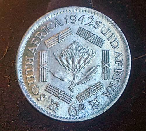 1942 Coin set no 3d. 3 x 1/4d, 2x 1/2d, 1d, 2x 6d, 1`. 2`. 2/5` Can only post 15 images.