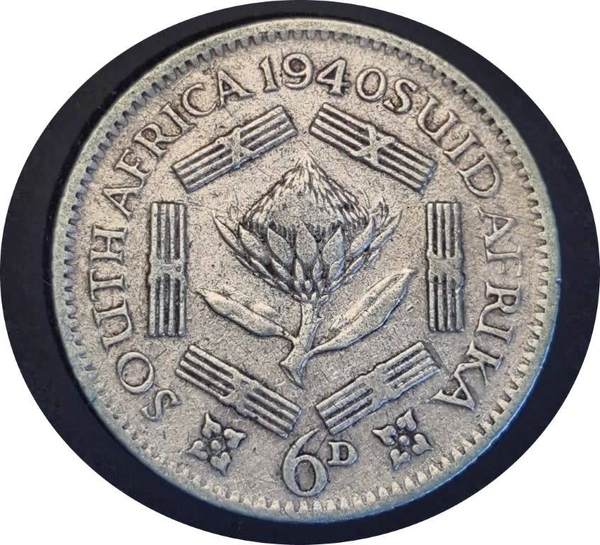 1940 Sixpence