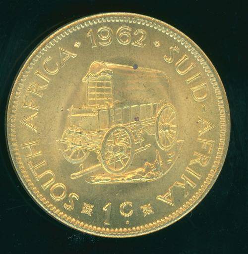 1962 1 cent coins UNCIRCULATED