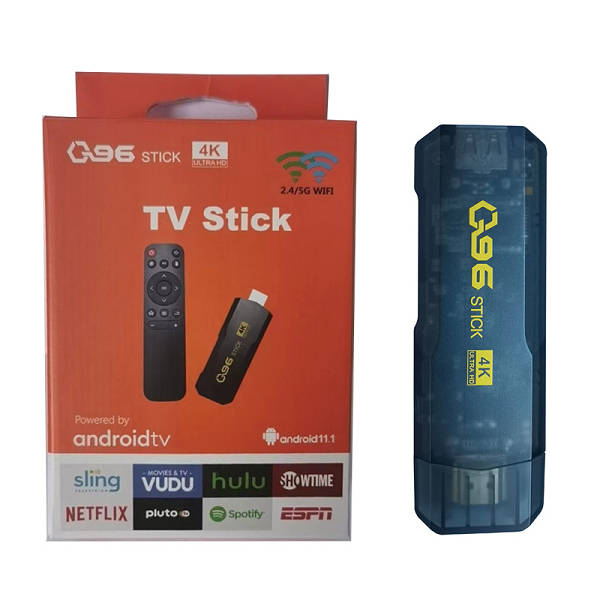Q96 Android TV Stick 8G Ram + 128GB Rom