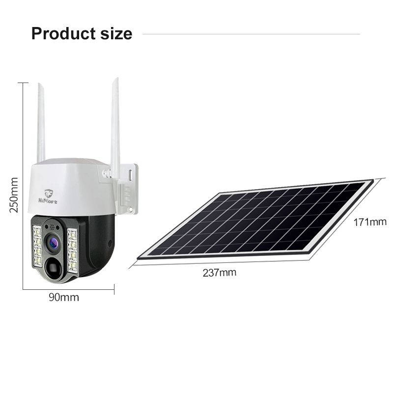 V380 VRT-VC3-G 4G Solar Powered Wifi Camera