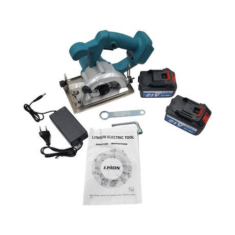 Cordless Circular Saw With Two Batteries