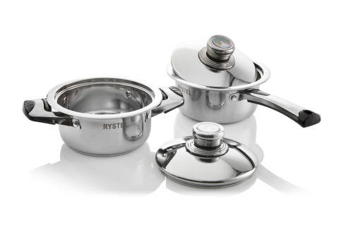Rystel 27 Piece Stainless Steel Cookware Pot Set