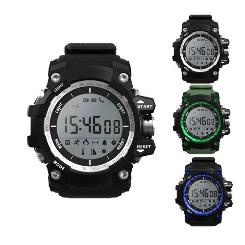 Nevenoe Smart Sports Fitness Bracelet Watch (IP68 Waterproof, 1 year standby, temperature, Altitude)