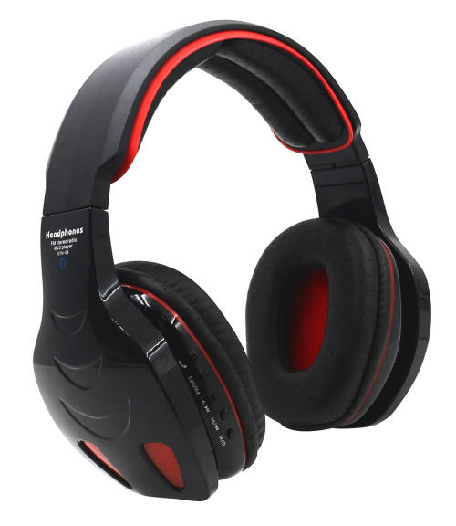 Bluetooth Wireless Stereo MP3 Headphone Headset with FM Radio, Microphone for Hands free Caling