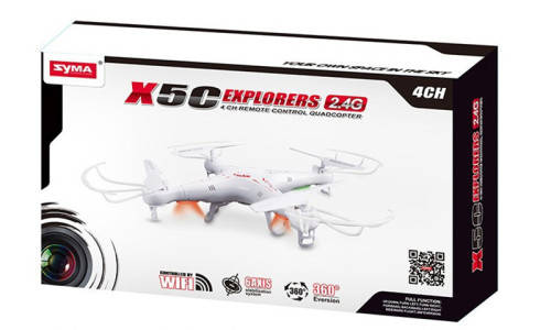Syma X5C Explorers Quadcopter Drone with HD Camera 6 AXIS