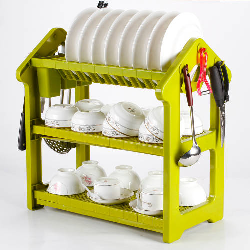 ABS Three Tier Dish Rack Holder - Second hand