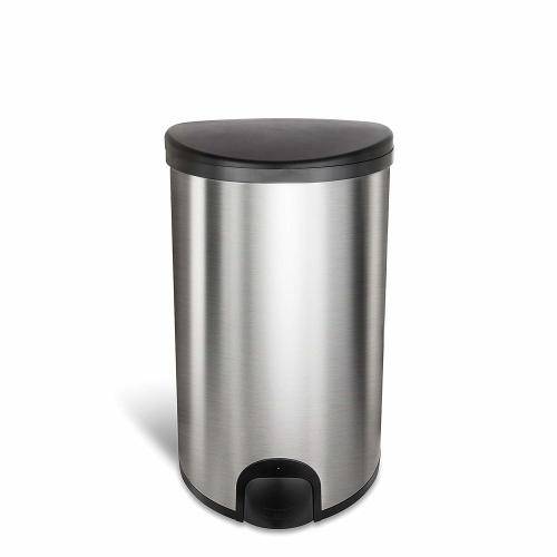 50L Automatic Tap Sensor Stainless Steel Kitchen Dustbin [Second Hand]