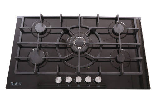 Zooltro 5 burners Gas Hob Cooktop Stove  - Tempered Glass