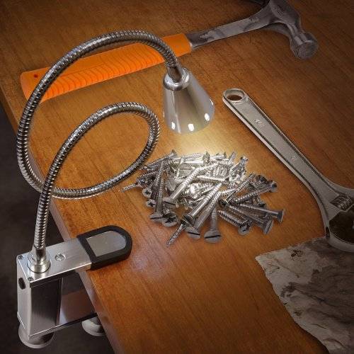 12 Led Aluminium BBQ Grill Light with Flexible Goose-neck - Second Hand