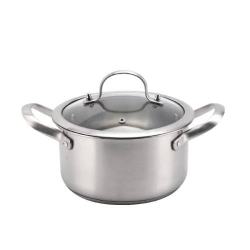 8 Piece Premium Stainless Steel Cookware Pot set - SS 304 (RTS-0135)