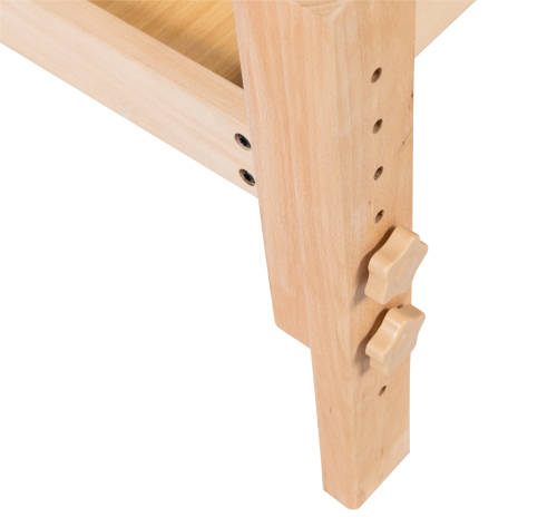 Hazlo Stationary Adjustable Spa Treatment Therapy Massage Table Bed - Black (Second hand)