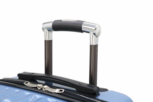 Hazlo 3 Piece ABS+PC Hard Luggage Trolley Bag Set - Teal (Second Hand)