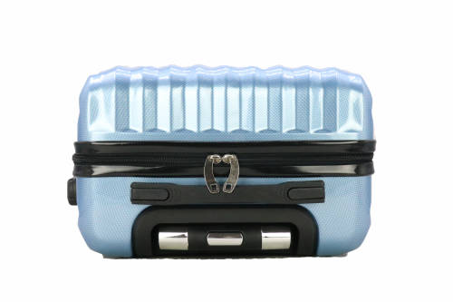 Hazlo 3 Piece ABS+PC Hard Luggage Trolley Bag Set - Teal (Second Hand)