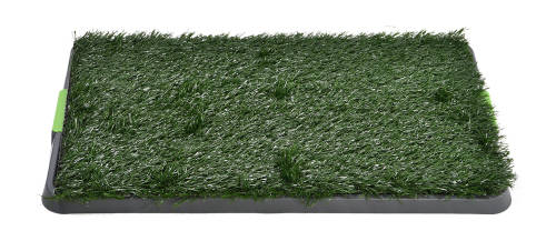 Zabava 3Tier Pet Dog Puppy Indoor Training Artificial Grass Potty Patch Pad Rug Mat Tray(Please read