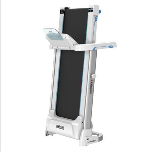 Motorized Exercise Workout Running Electric Treadmill Machine  White and Black