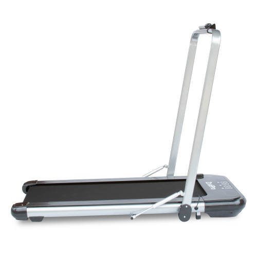 Zoolpro Foldable Portable Compact Exercise Workout Running Treadmill Machine  Black and Silver