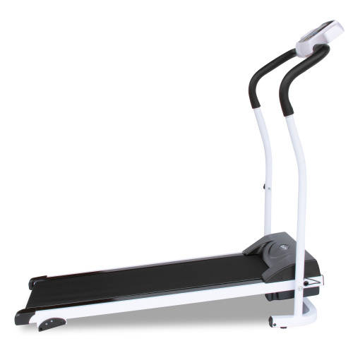 Zoolpro Motorized Exercise Workout Running Electric Treadmill Machine  White Black