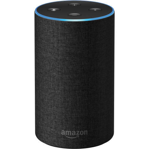 Amazon Echo Smart Speaker (2nd Generation) - Charcoal Fabric