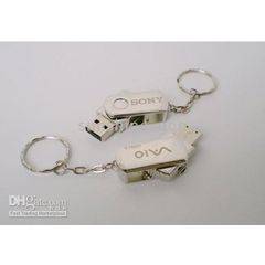 ORIGINAL 4GB SONY flash memory drives USB 2.0 storage metal rotating shell