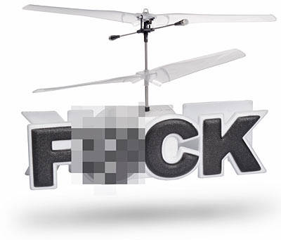 Flying **** (Remote Control helicopter)  - (ThumbsUp! / Yuppie Gadgets)
