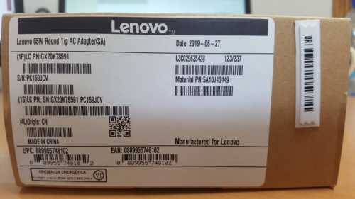 Lenovo 65W Round Tip AC Adapter