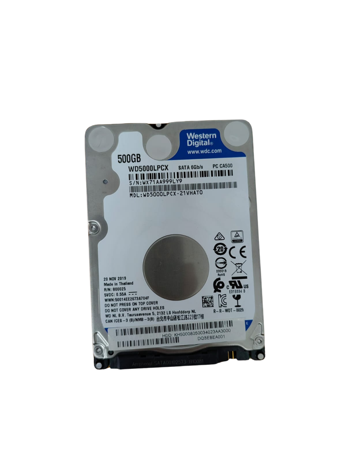 Western Digital Blue 500GB 2.5` HDD