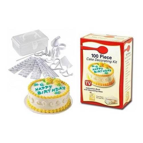 100 PIECE CAKE DECORATING KIT
