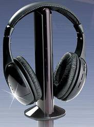 WIRELESS EARPHONES AUDIO---MP3---TV---PC---CD---DVD