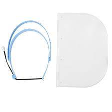 PROTECTIVE FACE SHIELD / 400 MICRONS PET / ELASTICATED BACK FOR ADJUSTMENT